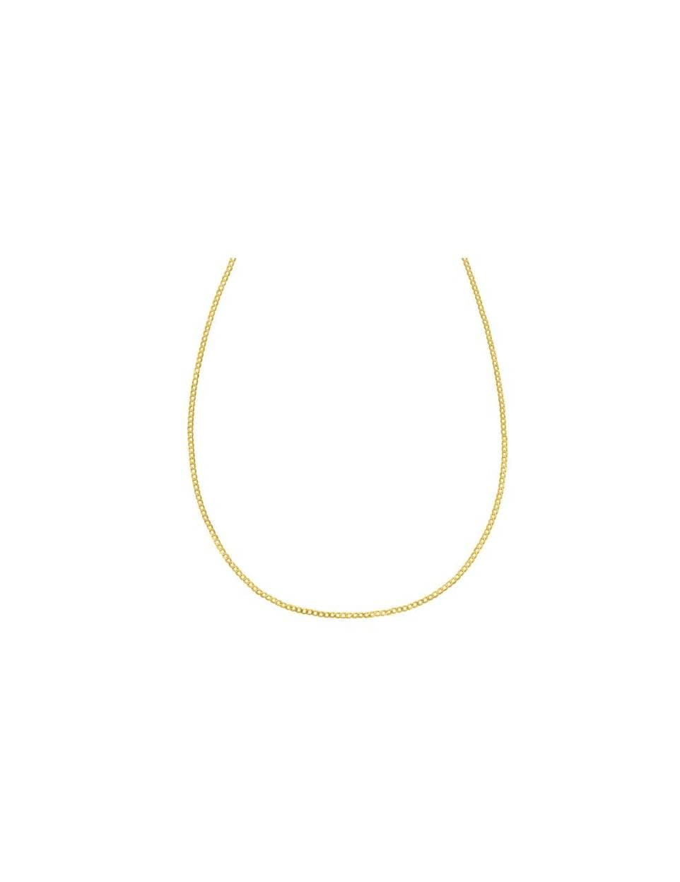 14K Gold Glitter Rope Chain Necklace