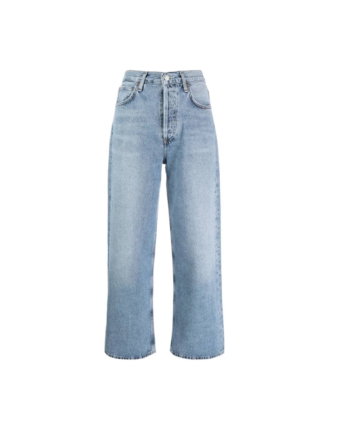 AGOLDE Ren Jean High-Rise Cropped